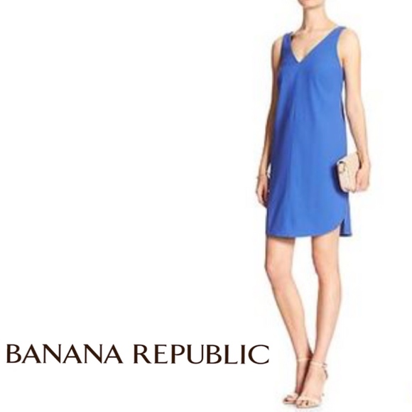 Banana Republic Dresses & Skirts - Banana republic Blue Sleeveless Dress